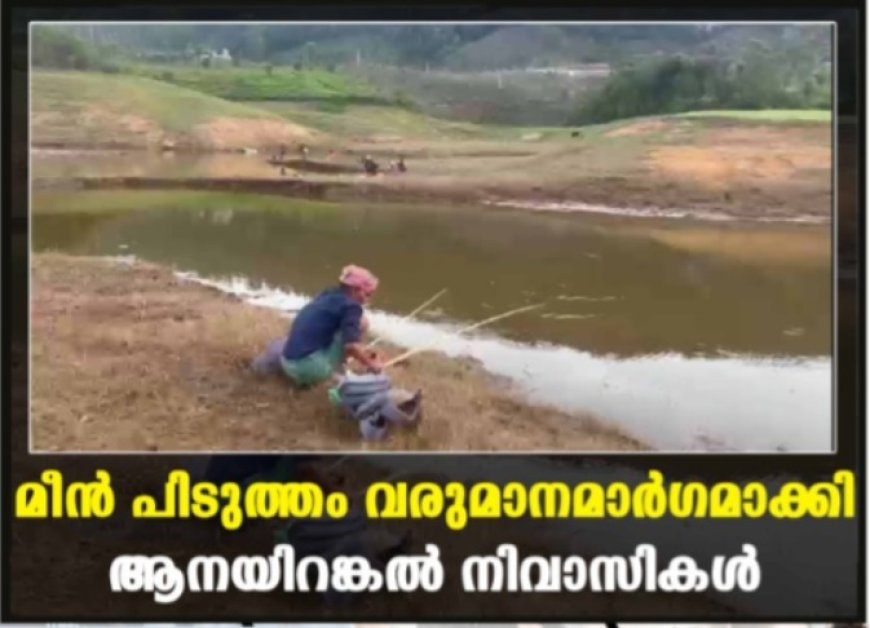 മീന് പിടുത്തം വരുമാനമാര്ഗമാക്കി ആനയിറങ്കല് നിവാസികള്