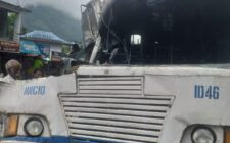 ചേലച്ചുവടിൽ കെ. എസ്. ആർ. ടി. സി ബസും ടോറസും കൂട്ടിയിടിച്ച് അപകടം. 