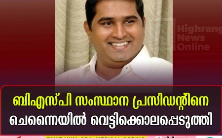 ബിഎസ്പി സംസ്ഥാന പ്രസിഡന്റിനെ ചെന്നൈയില്‍ വെട്ടിക്കൊലപ്പെടുത്തി