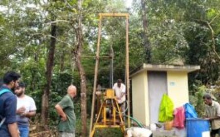 ജല്‍ജീവന്‍ മിഷന്‍ കുടിവെള്ള പദ്ധതി:  ആലടിയില്‍ മണ്ണുപരിശോധന തുടങ്ങി