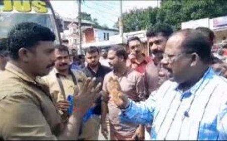 സ്റ്റോപ്പില്‍ നിര്‍ത്തുന്നില്ല:  മാട്ടുക്കട്ടയില്‍ നാട്ടുകാര്‍ ബസ് തടഞ്ഞിട്ടു