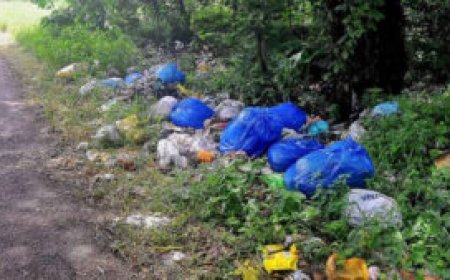 കുന്തളംപാറ റോഡില്‍ സര്‍വത്ര മാലിന്യം