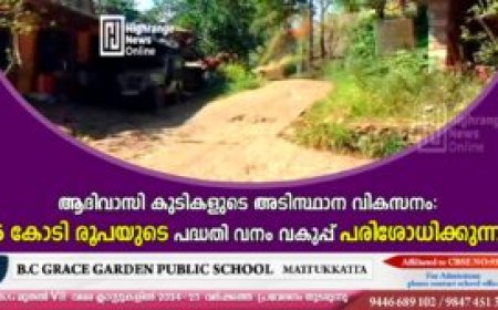 ആദിവാസി കുടികളുടെ അടിസ്ഥാന വികസനം: 25 കോടി രൂപയുടെ പദ്ധതി വനം വകുപ്പ് പരിശോധിക്കുന്നു.