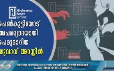 പെണ്‍കുട്ടിയോട് അപമര്യാദയായി പെരുമാറിയ യുവാവ്  അറസ്റ്റില്‍
