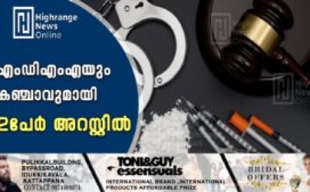 എംഡിഎംഎയും കഞ്ചാവുമായി 2പേര്‍ അറസ്റ്റില്‍
