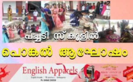 പച്ചടി സ്‌കൂളില്‍ പൊങ്കല്‍ ആഘോഷം