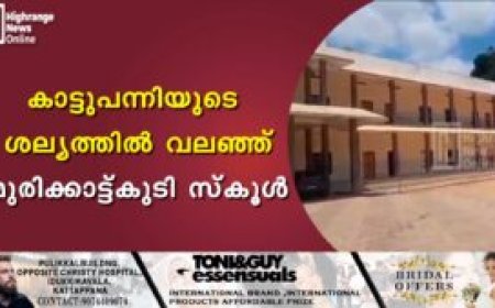 കാട്ടുപന്നിയുടെ ശല്യത്തിൽ വലഞ്ഞ് മുരിക്കാട്ട്കുടി സ്കൂൾ