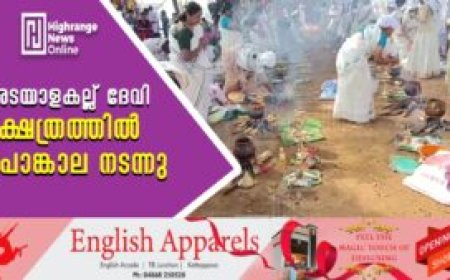 അടയാളകല്ല് ദേവി ക്ഷേത്രത്തില്‍ പൊങ്കാല നടന്നു