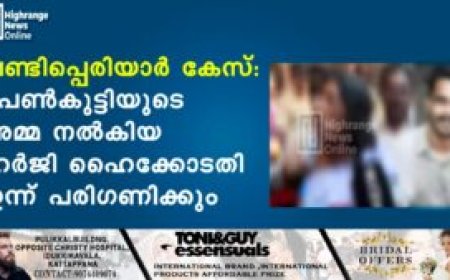 വണ്ടിപ്പെരിയാര്‍ കേസ്: പെണ്‍കുട്ടിയുടെ അമ്മ നല്‍കിയ ഹര്‍ജി ഹൈക്കോടതി ഫയലിൽ സ്വീകരിച്ചു.