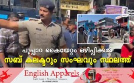 പൂപ്പാറ കൈയേറ്റം ഒഴിപ്പിക്കൽ: സബ് കലക്ടറും സംഘവും സ്ഥലത്ത്