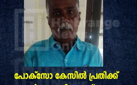 പോക്‌സോ കേസില്‍ പ്രതിക്ക് 24 വര്‍ഷം കഠിനതടവ് 