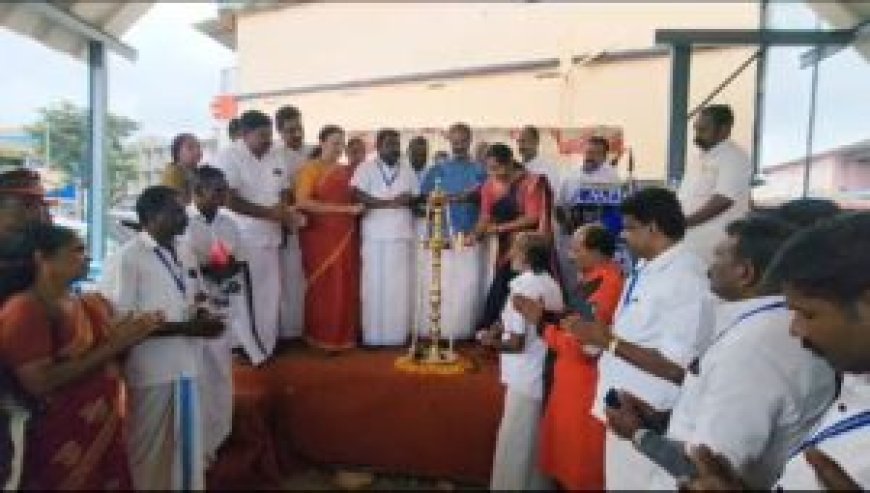 ഡോ.ബി.ആര്‍ അംബേദ്കറുടെയും അയ്യങ്കാളിയുടെയും സ്മൃതി മണ്ഡപ സമുച്ചയത്തിന്റെ നിര്‍മാണോദ്ഘാടനം നടന്നു