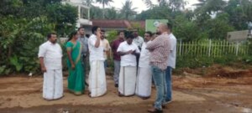 നിർമാണ പ്രവർത്തനങ്ങൾ നേരിട്ടെത്തി വിലയിരുത്തി മന്ത്രി റോഷി അഗസ്റ്റിൻ