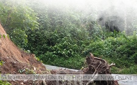 മച്ചിപ്ലാവ് കൊരങ്ങാട്ടി റോഡില്‍ ഇടിഞ്ഞ് വീണ മണ്ണ് നീക്കം ചെയ്യാന്‍ നടപടി സ്വീകരിക്കണമെന്നാവശ്യം 
