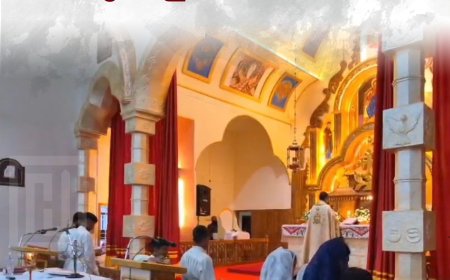  സ്വരാജ് സെന്റ് പോള്‍സ് പള്ളി തിരുനാളിന് കൊടിയേറി 