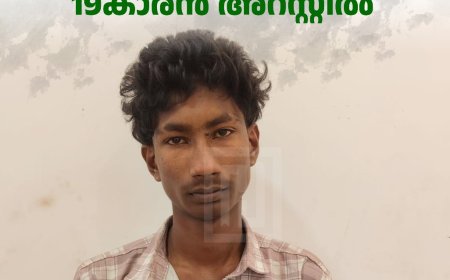 പ്രായപൂര്‍ത്തിയാകാത്ത പെണ്‍കുട്ടിയെ തട്ടിക്കൊണ്ടുപോയി പിഡീപ്പിച്ച 19കാരന്‍ അറസ്റ്റില്‍ 