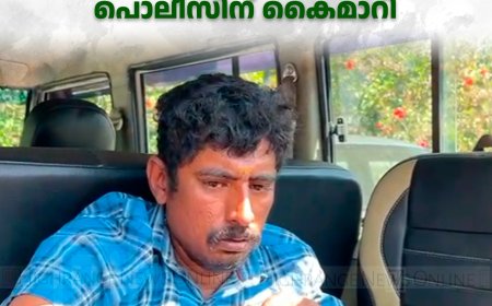 രാജകുമാരിയില്‍ വീട്ടമ്മയെ ആക്രമിച്ച് മാല മോഷ്ടിച്ച പ്രതിയെ നാട്ടുകാര്‍ പിടികൂടി പൊലീസിന് കൈമാറി
