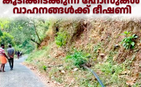 പാതയോരങ്ങളില്‍ കൂടിക്കിടക്കുന്ന ഹോസുകള്‍ വാഹനങ്ങള്‍ക്ക് ഭീഷണി
