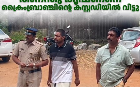 പാതിവില തട്ടിപ്പ് കേസ്: മുഖ്യപ്രതി അനന്തു കൃഷ്ണനെ ക്രൈംബ്രാഞ്ചിന്റെ കസ്റ്റഡിയില്‍ വിട്ടു