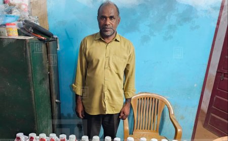 വെള്ളത്തൂവലില്‍ 13.5 ലിറ്റര്‍ മദ്യവുമായി ഓട്ടോറിക്ഷ ഡ്രൈവര്‍ പിടിയില്‍ 