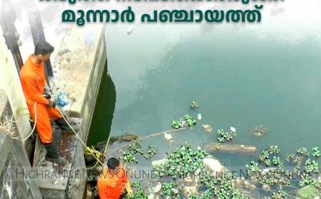 മാലിന്യം തള്ളല്‍: കടുത്ത നടപടിക്കൊരുങ്ങി മൂന്നാര്‍ പഞ്ചായത്ത്