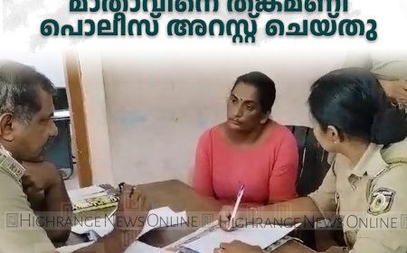 തട്ടിപ്പ് നടത്തിയെന്ന മകന്റെ പരാതിയില്‍ മാതാവിനെ തങ്കമണി പൊലീസ് അറസ്റ്റ് ചെയ്തു  