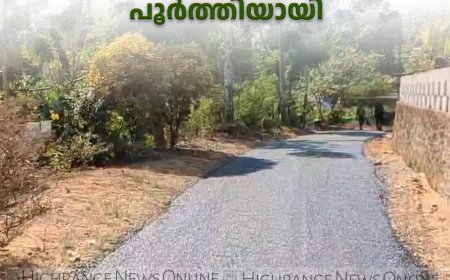 ഐടിഐ കുന്ന്- ആശ്രമം പടി റോഡ് നവീകരണം പൂര്‍ത്തിയായി 