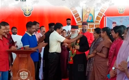 മോറാൻ മോർ ഡോ.സാമുവേൽ തിയോഫിലസ്  മെത്രാപ്പോലീത്തയ്ക്ക്  കട്ടപ്പനയില്‍ സ്വീകരണം നല്‍കി 