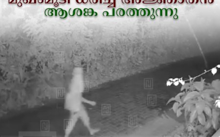   അടിമാലി ടൗണ്‍ പരിസരത്ത് മുഖംമൂടി ധരിച്ച അജ്ഞാതന്‍ ആശങ്ക പരത്തുന്നു