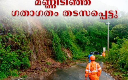 ഏലപ്പാറ-കൊച്ചുകരിന്തരുവി റോഡില്‍ മണ്ണിടിഞ്ഞ് ഗതാഗതം തടസപ്പെട്ടു