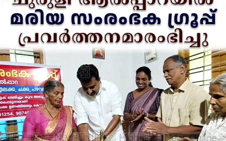 ചുരുളി ആല്‍പ്പാറയില്‍ മരിയ സംരംഭക ഗ്രൂപ്പ് പ്രവര്‍ത്തനമാരംഭിച്ചു