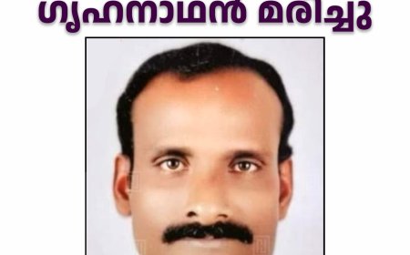 നെടുങ്കണ്ടം മാവടിയില്‍ മരത്തില്‍നിന്ന് വീണ് ഗൃഹനാഥന്‍ മരിച്ചു