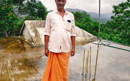 സമൃദ്ധി ഭാഗ്യക്കുറിയുടെ ഒന്നാം സമ്മാനമായ 1 കോടി രൂപ വണ്ടിപ്പെരിയാര്‍ സ്വദേശി ഷാജിക്ക്