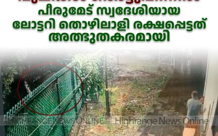 പുലികള്‍ തൊട്ടുപിന്നില്‍: പീരുമേട് സ്വദേശിയായ ലോട്ടറി തൊഴിലാളി രക്ഷപ്പെട്ടത് അത്ഭുതകരമായി