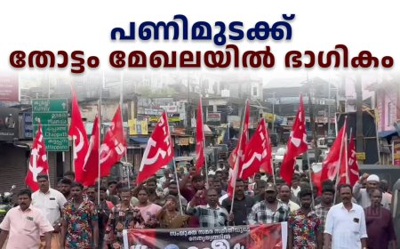 പണിമുടക്ക് തോട്ടം മേഖലയില്‍ ഭാഗികം