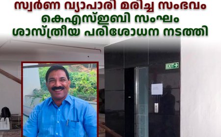 കട്ടപ്പനയില്‍ ലിഫ്റ്റ് അപകടത്തില്‍ സ്വര്‍ണ വ്യാപാരി മരിച്ച സംഭവം: കെഎസ്ഇബി സംഘം ശാസ്ത്രീയ പരിശോധന നടത്തി