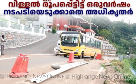 ചെമ്മണ്ണാര്‍ ഗ്യാപ് റോഡില്‍ വിള്ളല്‍ രൂപപ്പെട്ടിട്ട് ഒരുവര്‍ഷം: നടപടിയെടുക്കാതെ അധികൃതര്‍ 