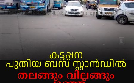 കട്ടപ്പന പുതിയ ബസ് സ്റ്റാന്‍ഡില്‍ തലങ്ങും വിലങ്ങും പാഞ്ഞ് സ്വകാര്യ വാഹനങ്ങള്‍