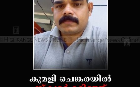 കുമളി ചെങ്കരയില്‍ സ്‌കൂട്ടര്‍ മറിഞ്ഞ് യുവാവ് മരിച്ചു