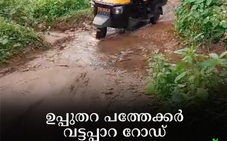 ഉപ്പുതറ പത്തേക്കര്‍ വട്ടപ്പാറ റോഡ് ഗതാഗതയോഗ്യമാക്കണമെന്ന് നാട്ടുകാര്‍ 