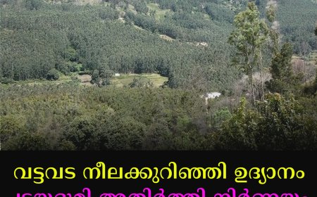 വട്ടവട നീലക്കുറിഞ്ഞി ഉദ്യാനം: പട്ടയഭൂമി അതിര്‍ത്തി നിര്‍ണയം പൂര്‍ത്തിയായി