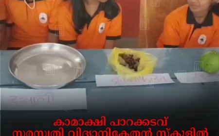 കാമാക്ഷി പാറക്കടവ് സരസ്വതി വിദ്യാനികേതന്‍ സ്‌കൂളില്‍ സംസ്‌കൃത പ്രദര്‍ശിനി നടത്തി