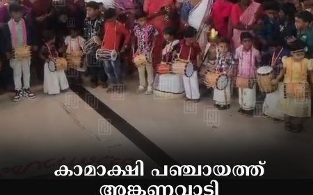 കാമാക്ഷി പഞ്ചായത്ത് അങ്കണവാടി ബാല കലോത്സവം തുടങ്ങി