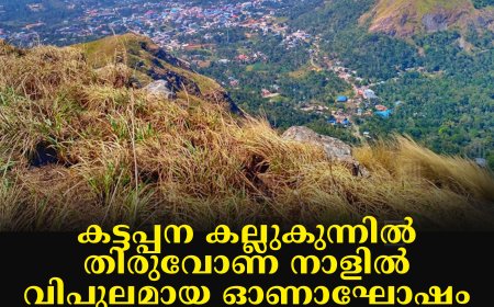 കട്ടപ്പന കല്ലുകുന്നില്‍ തിരുവോണ നാളില്‍ വിപുലമായ ഓണാഘോഷം: കലാകായിക മത്സരങ്ങളും വടംവലിയും നൃത്തനിശയും