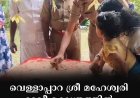 വെള്ളാപ്പാറ ശ്രീ മഹേശ്വരി ദേവീ ക്ഷേത്രത്തില്‍ വിദ്യാരംഭ ചടങ്ങ് നടത്തി 
