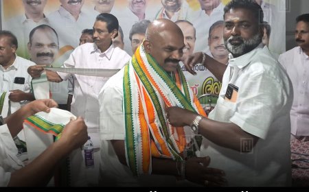 കോണ്‍ഗ്രസ് വണ്ടന്‍മേട് മണ്ഡലം പ്രസിഡന്റായി ജോബന്‍ പാനോസ് ചുമതലയേറ്റു