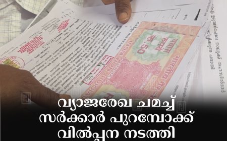വ്യാജരേഖ ചമച്ച് സര്‍ക്കാര്‍ പുറമ്പോക്ക് വില്‍പ്പന നടത്തി: ചെമ്മണ്ണാര്‍ സ്വദേശിക്ക് നഷ്ടം 30 ലക്ഷം