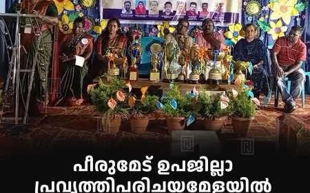 പീരുമേട് ഉപജില്ലാ പ്രവൃത്തിപരിചയമേളയില്‍ ചീന്തലാര്‍ സെന്റ് തോമസ് ചാമ്പ്യന്‍മാര്‍