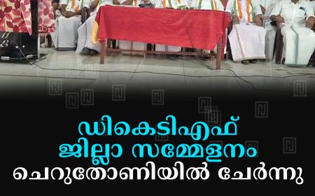 ഡികെടിഎഫ് ജില്ലാ സമ്മേളനം ചെറുതോണിയില് ചേര്ന്നു