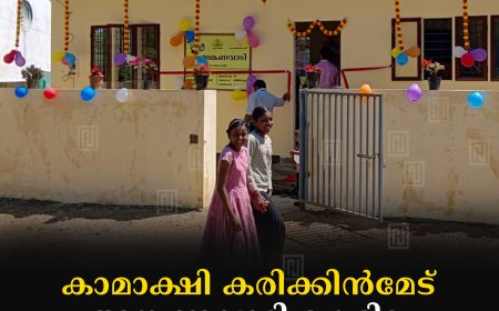 കാമാക്ഷി കരിക്കിന്‍മേട് അങ്കണവാടി കെട്ടിടം ഉദ്ഘാടനം ചെയ്തു